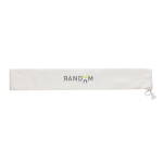 Giant Mikado game set in cotton presentation pouch brown colour