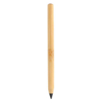Long-lasting bamboo promotional pencil brown colour