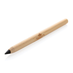 Long-lasting bamboo promotional pencil brown colour