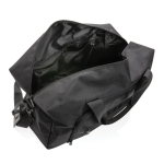 Recycled polyester weekend bag, Swiss Peak black colour