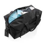 Recycled polyester weekend bag, Swiss Peak black colour