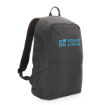 Anti-theft backpack with padded RFID pocket, 15.6” black colour