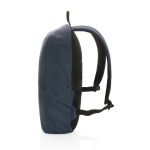 Anti-theft backpack with padded RFID pocket, 15.6” navy-blue colour