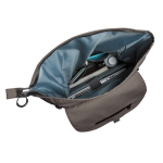 Waterproof branded laptop backpack for 15.6” dark grey colour