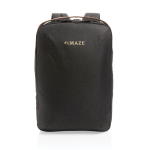 Laptop backpack with internal pockets and AWARE™, 15.6” black colour