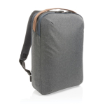 Laptop backpack with internal pockets and AWARE™, 15.6” grey colour