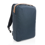 Laptop backpack with internal pockets and AWARE™, 15.6” navy-blue colour