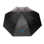 Large eco automatic umbrella, two-tone design, Ø120 cm navy-blue colour