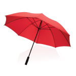 Oversized manual umbrella in recycled materials, Ø130 cm red colour