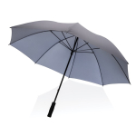 Oversized manual umbrella in recycled materials, Ø130 cm dark grey colour