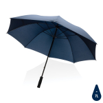 Oversized manual umbrella in recycled materials, Ø130 cm navy-blue colour