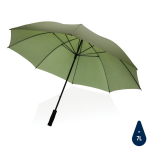 Oversized manual umbrella in recycled materials, Ø130 cm dark green colour