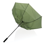 Oversized manual umbrella in recycled materials, Ø130 cm dark green colour