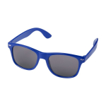 Sunglasses, paper glasses case, UV400 protection royal blue colour