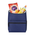 Insulated backpack for excursions with multiple pockets
