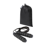Jump ropes with foam handles black colour