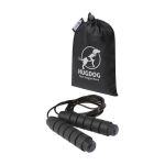 Jump ropes with foam handles black colour