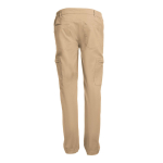 Cotton work trousers with 6 pockets, 240 g/m2, THC Tallinn light brown colour second view