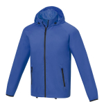 Waterproof jacket, nylon 280T and polyester, 60 g/m², Elevate Essentials royal blue colour