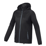 Waterproof women’s jacket, nylon, polyester, 60 g/m², Elevate Essentials black colour
