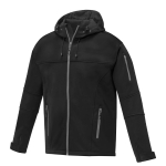 Waterproof polyester softshell jacket, 360 g/m², Elevate Life black colour