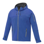 Waterproof polyester softshell jacket, 360 g/m², Elevate Life royal blue colour
