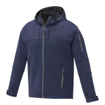 Waterproof polyester softshell jacket, 360 g/m², Elevate Life navy-blue colour