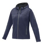 Waterproof women’s promotional jacket, polyester, 360 g/m², Elevate Life navy-blue colour