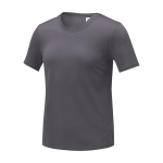 Technical mesh t-shirt for women, polyester 105 g/m², Elevate Essentials dark grey colour