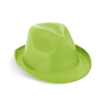 PP hat in assorted colours with included band