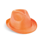 PP hat in assorted colours with included band