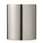 Ceramic mug with print & glossy finish, 350 ml shiny silver colour third view