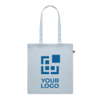 Recycled tote bag in many colours, 140 g/m2 view with print area