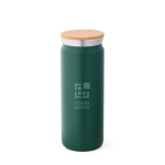 Double-walled thermal bottle with cork stopper, 600 ml main view
