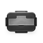 Tupperware made of PP with cutlery, handle and 2 levels, 1 L