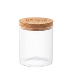 Borosilicate glass food storage jar, 700ml main view