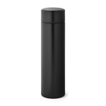 Thermos flask with temperature display, silver & black, 470ml black colour