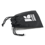 Cocktail set with shaker, measuring cup and strainer for bars in case with logo