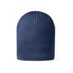 Unisex hat made of soft, elastic RPET navy-blue colour second view