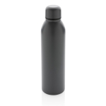 Promotional recycled steel thermal bottle, 500 ml dark grey colour