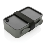 Lunchbox made from 93% recycled plastic, 1.2 L dark grey colour