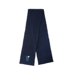 Sustainable knitted scarf, Impact Polylana® grey colour