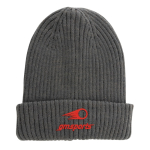 Sustainable double-knit winter hat, Impact Polylana dark grey colour