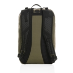 Promotional hiking backpack with multiple pockets military green colour
