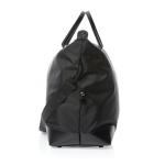 Large recycled travel bag for weekends black colour