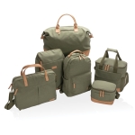 Premium recycled laptop briefcase, 15.6” green colour