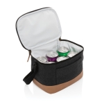 Premium branded cooler bag for 6 cans black colour