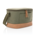 Premium branded cooler bag for 6 cans green colour