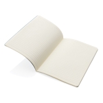 Softcover FSC® certified notebook, A5, ruled pages blue colour