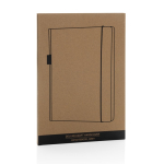 Notebook with pocket and FSC® certification, A5, ruled pages